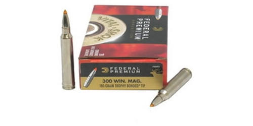 Federal 300 Win Mag Vital Shok P300WTT1 180 gr Trophy Bonded Tip 20 rounds