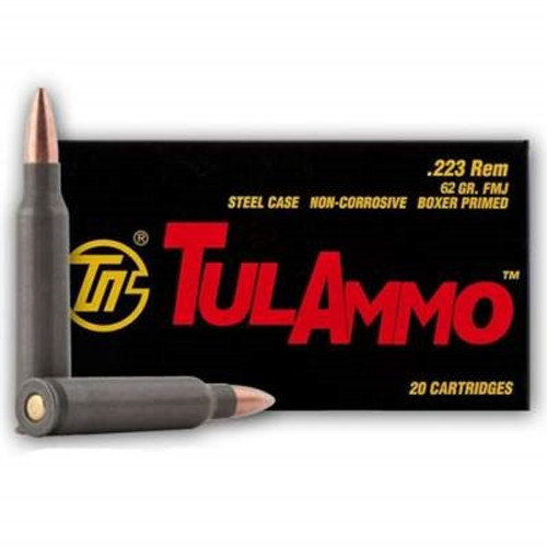 Tula 223 Remington Ammunition 62 Grain Full Metal Jacket 40 rounds