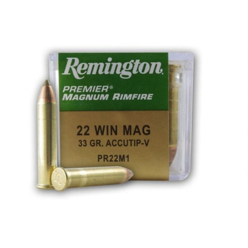 Remington 22 WMR PR22M1 33 Gr ACCUTIP-V 50 rounds