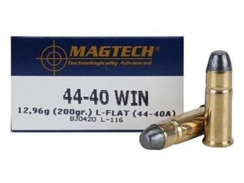 Magtech 44-40 Ammunition MT4440A 200 Grain Lead Flat Nose 50 rounds