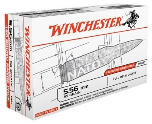 Winchester 5.56x45mm NATO USA3131W M193 55 gr FMJ CASE 900 rounds