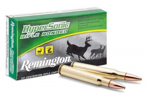 Remington 308 Win Ammunition HyperSonic PRH308WA 150 Grain Core-Lokt Ultra Bonded 20 rounds