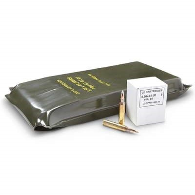 Prvi PPU 5.56x45mm NATO Ammunition M193 PP53 55 Grain Full Metal