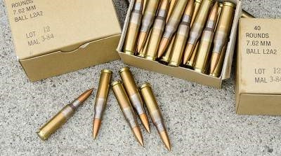 Malaysian 7.62x51mm NATO Ammunition Surplus 146 Grain Full Metal