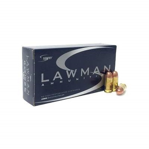 CCI 45 Auto Speer Lawman Ammunition CCI53653 230 Grain Full Metal Jacket 50 rounds