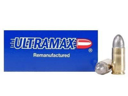 Ultramax 9mm U9R1 125 gr Lead RN 50 rounds