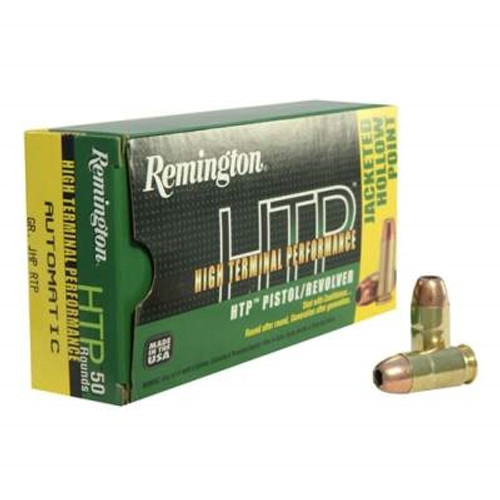 Remington 380 Auto Ammunition RTP380A1 88 Grain Jacketed Hollow Point 50 rounds