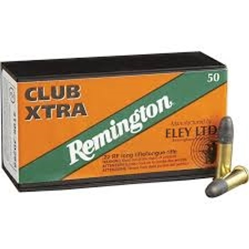 Remington Eley Club Extra 22LR RE22CX 40 gr LRN 50 rounds