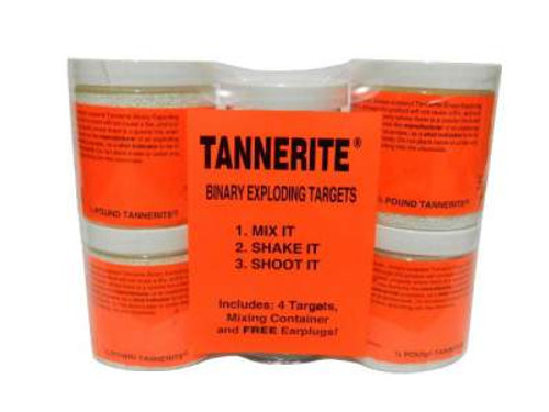Tannerite Exploding Rifle Target 4 Pack Includes Four 1 lb Targets