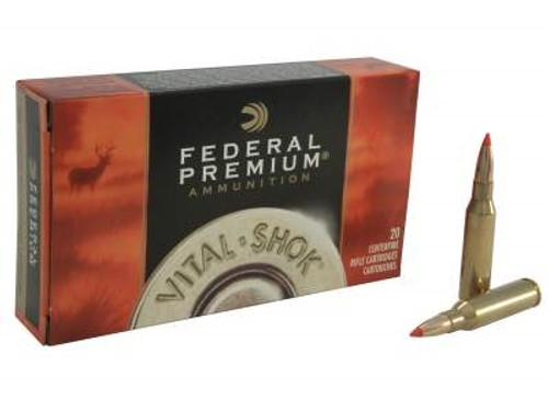 Federal 7mm-08 Ammunition Vital-Shok P708B 140 Grain Nosler Ballstic Tip 20 rounds