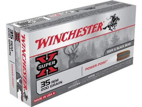 Winchester 35 Rem Ammunition Super-X X35R1 200 Grain Soft Point 20 rounds