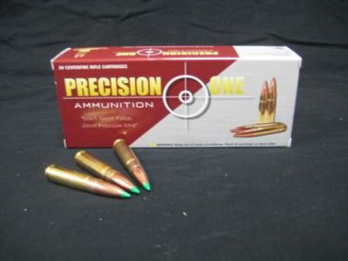 Precision One 300 AAC Blackout Ammunition 150 Grain Nosler Ballistic Tip 20 rounds