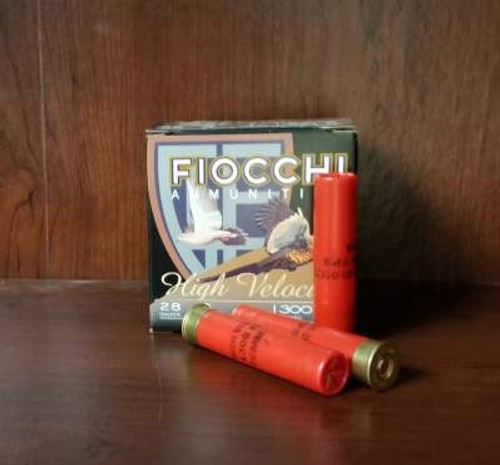 Fiocchi 28 Gauge Ammunition FI283HV5 3" #5 Chilled Lead Shot 1 oz 1300 fps 250 Rounds