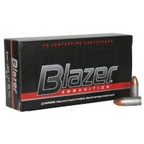 CCI 9mm Blazer CCI3578 124 gr FMJ 50 rounds