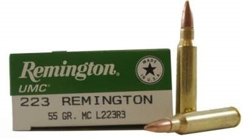 Remington 223 Rem L223R3CASE 55 gr FMJ 200 rounds
