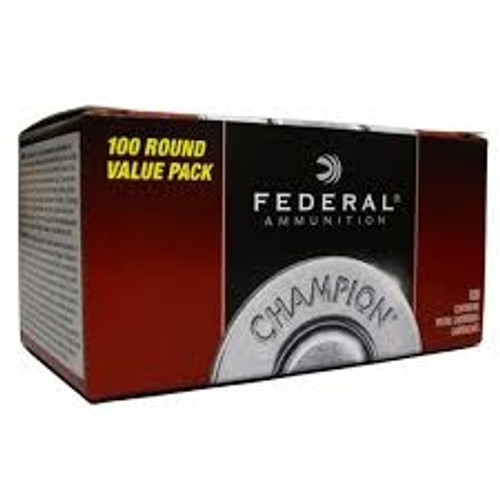 Federal 9mm Ammunition Champion WM51991 115 Grain Full Metal Jacket 100 Rounds