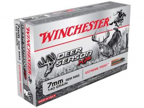 Winchester 7mm Mag Deer Season XP X7DS 140 gr Extreme Point 20 rounds