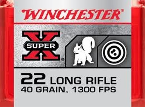 Winchester 22LR Super Speed X22LRSS1 22 LR 40 gr CPRN 1300 fps CASE 2,000 rounds