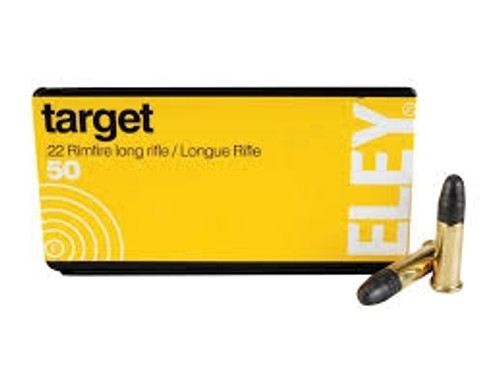 Eley 22LR Target ELEY3190 40 gr LRN BRICK 500 rounds