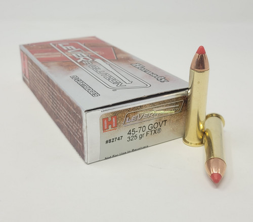 Hornady 45-70 Lever Evolution H82747 CASE 325 gr FTX 200 rounds