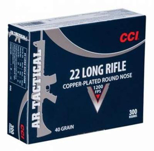 CCI AR Tactical 22LR 40 Gr 1200 FPS CPRN 300 rounds