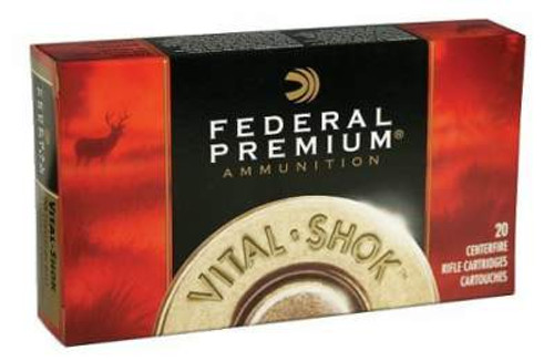 Federal 300 Win Mag Ammunition Vital-Shok P300WTC2 165 Grain Trophy Copper 20 Rounds