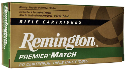 Remington 260 Rem Ammunition Match RM260R 140 Grain Sierra Matchking Open Tip 20 Rounds