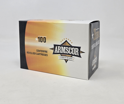 Armscor 38 Special Ammunition 50449 158 Grain Full Metal Jacket 100 Rounds