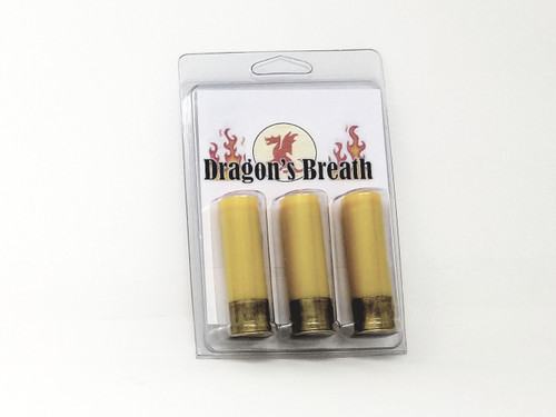 Paraklese Technologies 20 Gauge Ammunition 2-3/4” Dragon's Breath 3 Rounds