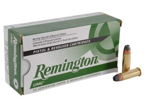 Remington 38 Special +P Ammunition UMC L38S2 125 Grain Jacketed Hollow Point Case of 500 Rounds