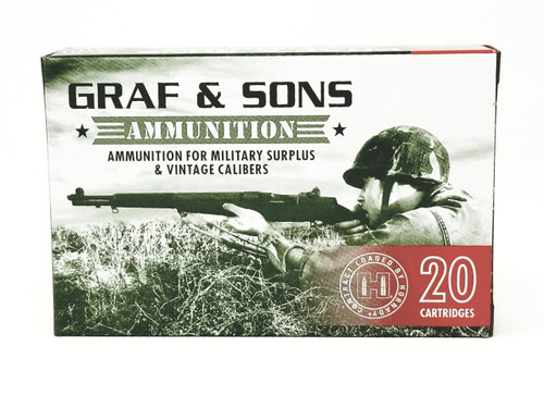 Graf & Son Hornady 303 British Ammunition Custom 80494 174 Grain Hollow Point Boat Tail 20 Rounds