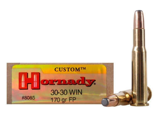 Hornady 30-30 Win Ammunition Custom 8085 170 Grain InterLock 20 Rounds