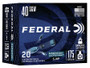 Federal 40 S&W Ammunition S40SJT1 175 Grain Syntech Hollow Point 20 Rounds