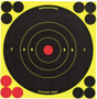 Birchwood Casey BC-34512 Shoot NC 6 Inch Bull's-Eye 12 Targets 144 Pasters