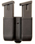Blackhawk Double Mag Case Single Row Mt Finish 410510PBK 9mm/10mm/40cal/45cal
