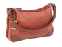 Bulldog Concealed Carry Purse BDP016 Hobo Style Brick Red with Tan Trim