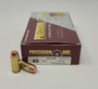 Precision One *REMAN* 40 S&W Ammunition PONE1370 165 Grain full Metal Jacket 50 Rounds