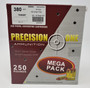 Precision One 380 ACP *REMAN* Ammunition PONE11 100 Grain Full Metal Jacket 910fps 250 Rounds