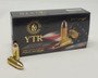 YTR 9mm Luger Ammunition YTR9MMFMJ 124 Grain FMJ 50 Rounds