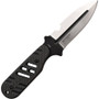 Elite Tactical Minion Fixed Blade Pocket Knife ETFIX008 Stainless/Black