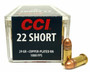 CCI 0026 CB 22 Short Subsonic LRN 29 GR 500 Rounds