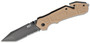 Smith & Wesson M&P M2.0 Rescue Folding Knife SW1100076 3.27" Serrated Tanto Blade Black/FDE