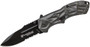 Smith & Wesson Black Ops MAGIC Assisted Opening Folding Knife SWBLOP3S 3.4" Partially Serrated Drop Point Blade Black