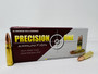 Precision One 7.62x39mm Ammunition PONE1584 123 Grain Full Metal Jacket 20 Rounds