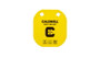 Caldwell 5" AR500 Hardened Steel Gong CW1116700 Yellow