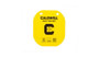 Caldwell 8" AR500 Hardened Steel Gong CW1116703 Yellow