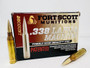 Fort Scott Munitions 338 Lapua Magnum Ammunition FSM338250SBV1 250 Grain Solid Copper Spun TUI 20 Rounds