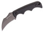 Smith & Wesson H.R.T Karambit Neck Knife SW1193155 2" Hawkbill Blade G10 Handles (Black)