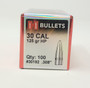 Hornady 30 Cal (.308 Dia) Reloading Bullets H30192 125 Grain Hollow Point 100 Pieces