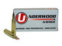 Underwood 22-250 Rem Ammunition UW428 55 Grain V-Max 20 Rounds